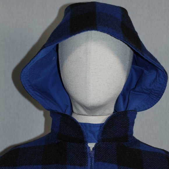 Jaguar Fashion Reversible Poncho Shawl Hoodie - Picture 3 of 11